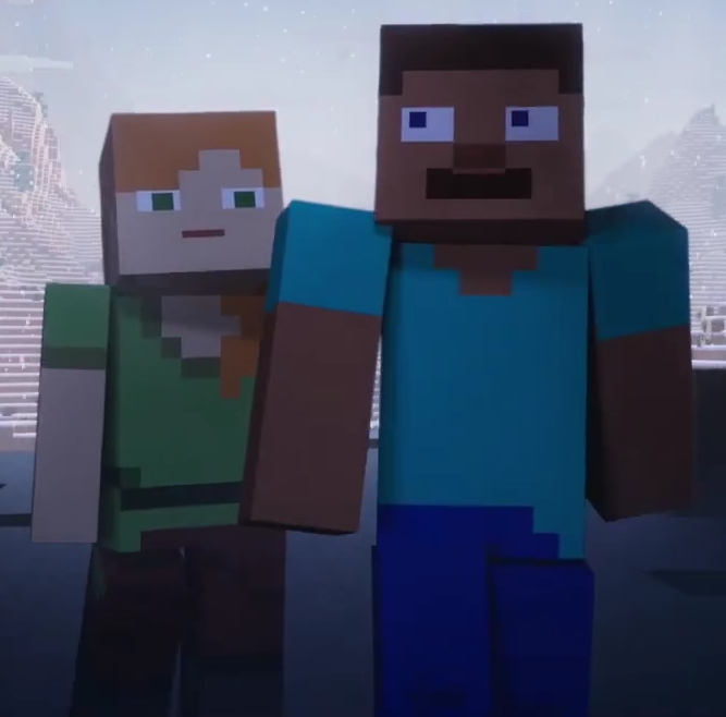 Minecraft — Steve & Alex